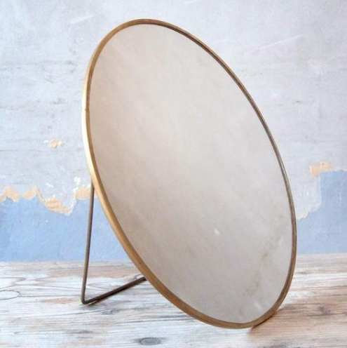 Round Brass Mirror - £49.99