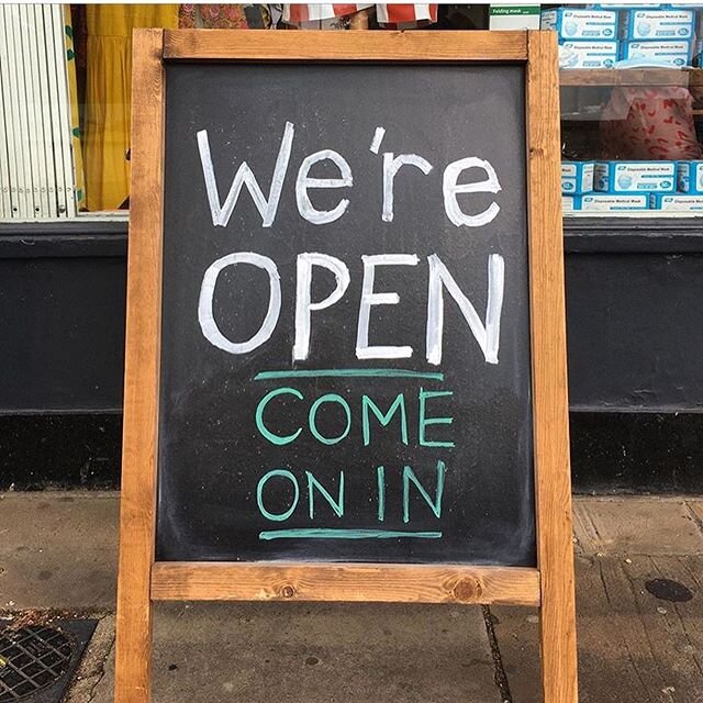 With non-essential shops opening their doors today, don&rsquo;t forget to support your local small businesses.

@mimiberrylondon in Clapton and @ilovelowie shops in Herne Hill and Crystal Palace 
#supportsmallbusiness #thinkbigshopsmall #fashion #pr 