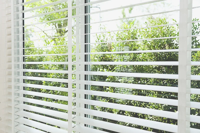 White Venetian blinds Open_82912892.jpg