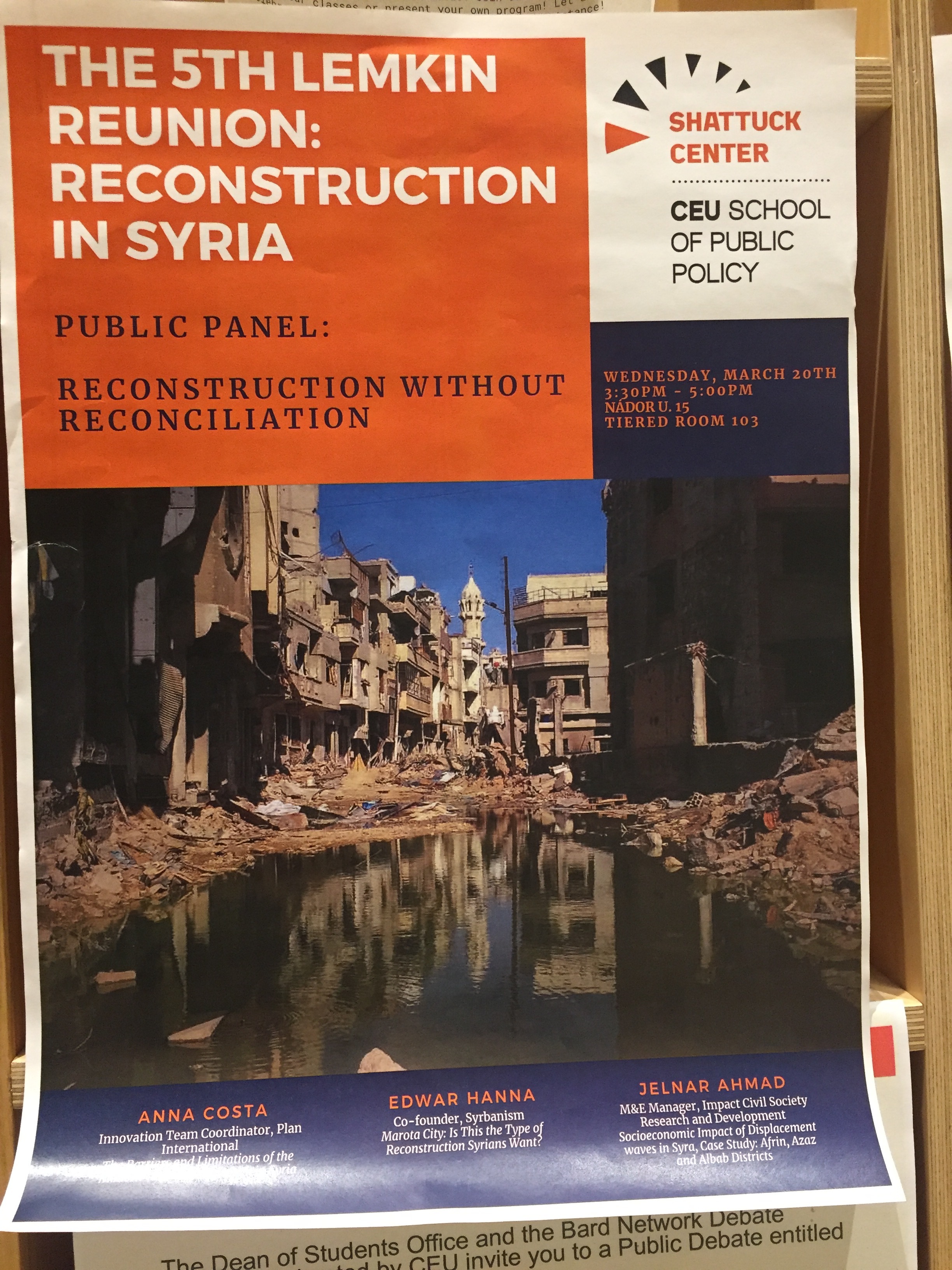 A Vision for Aleppo - Lemkin 5th Annual Reunion