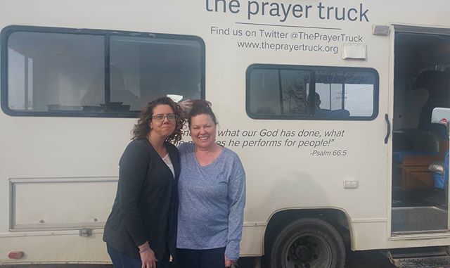Excited to see how the prayer truck draws out the saints! On the way to Israel!