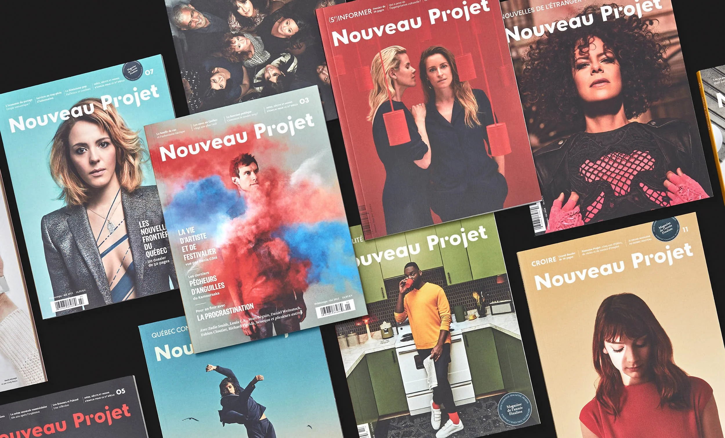 Montreal Graphic Design Graphique Magazine Nouveau Projet