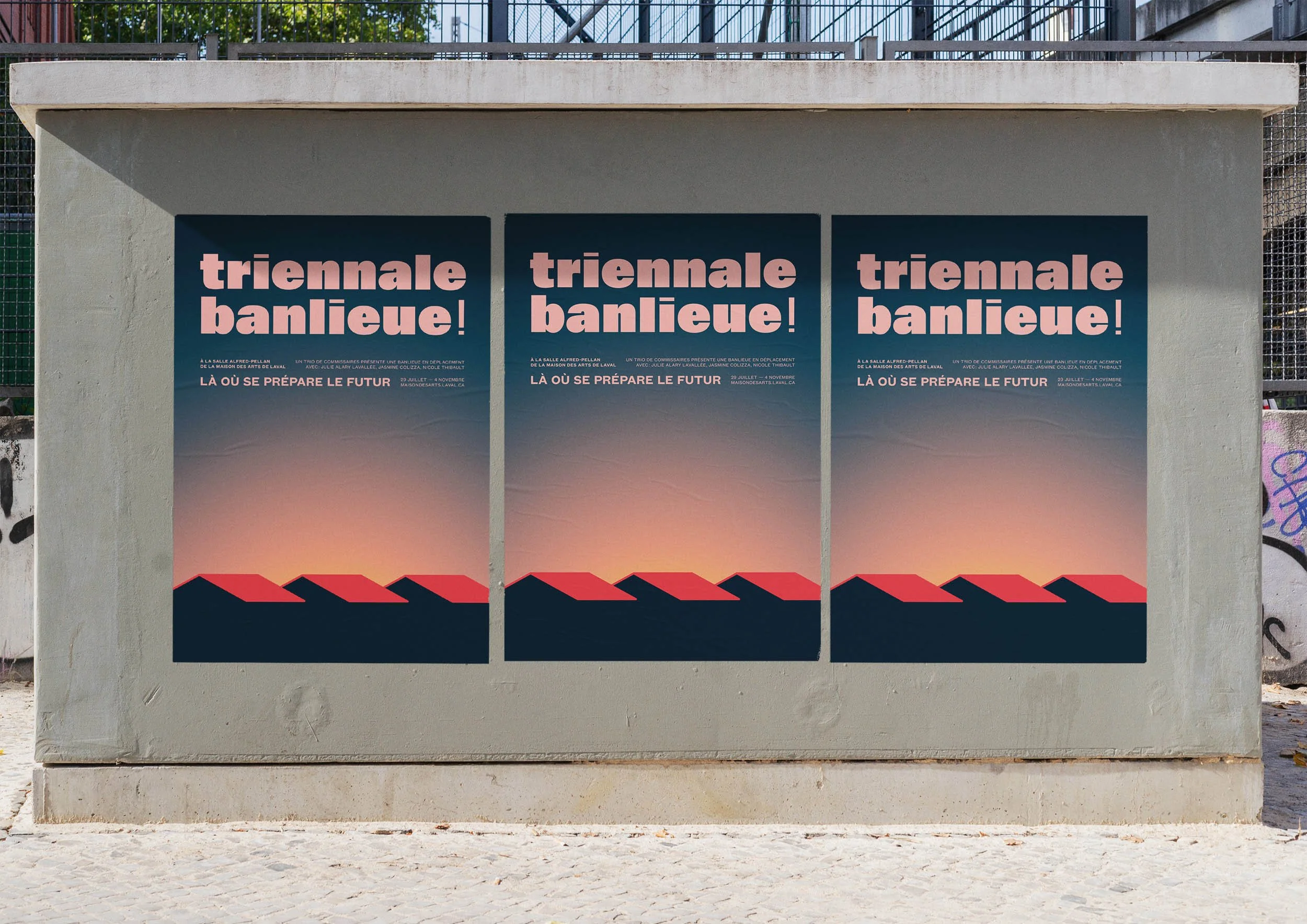 Montreal Graphic Design Graphique Triennale Banlieue!