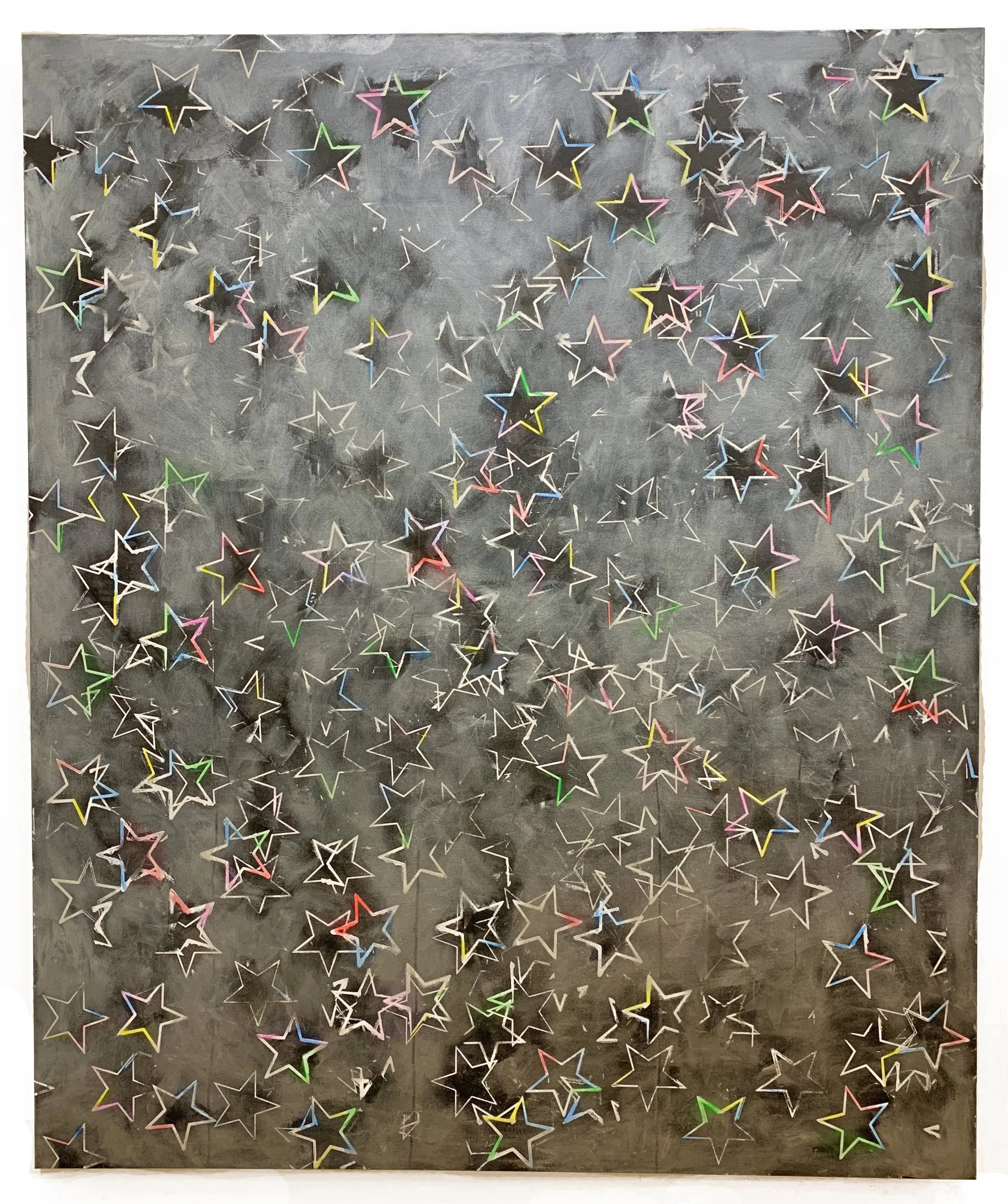 Night, 2019, oil on canvas, 72” x 60” inches