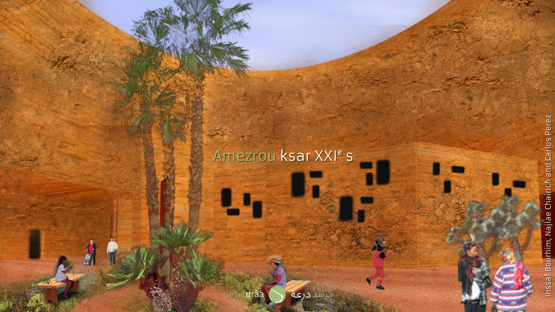 La construction des ksour du XXIe siècle demandent aussi une évolution des techniques constructives traditionnelles qui résolvent les problèmes et pathologies des ce type de construction.