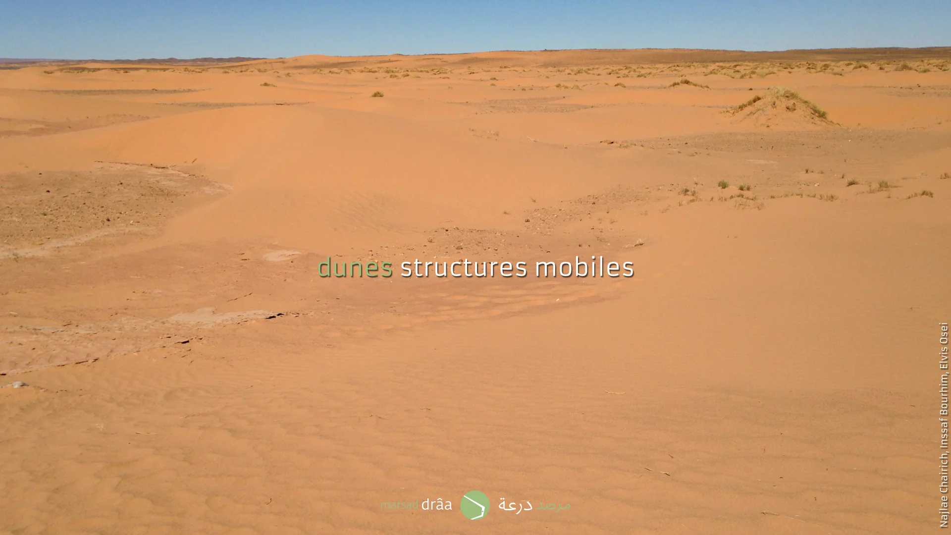 Avec les données qu’il y a, c’est à dire, avec la direction du vent et la forme des dunes, les étudiants ont formulé une hypothèse.
