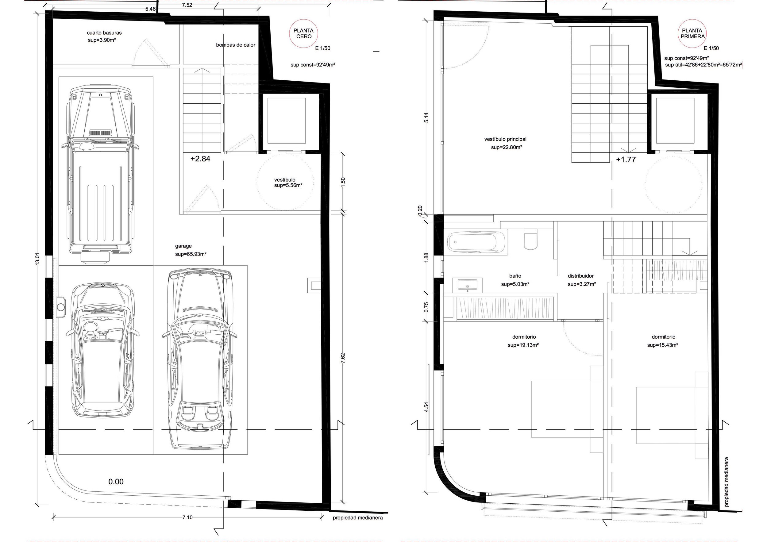 5 dwellings