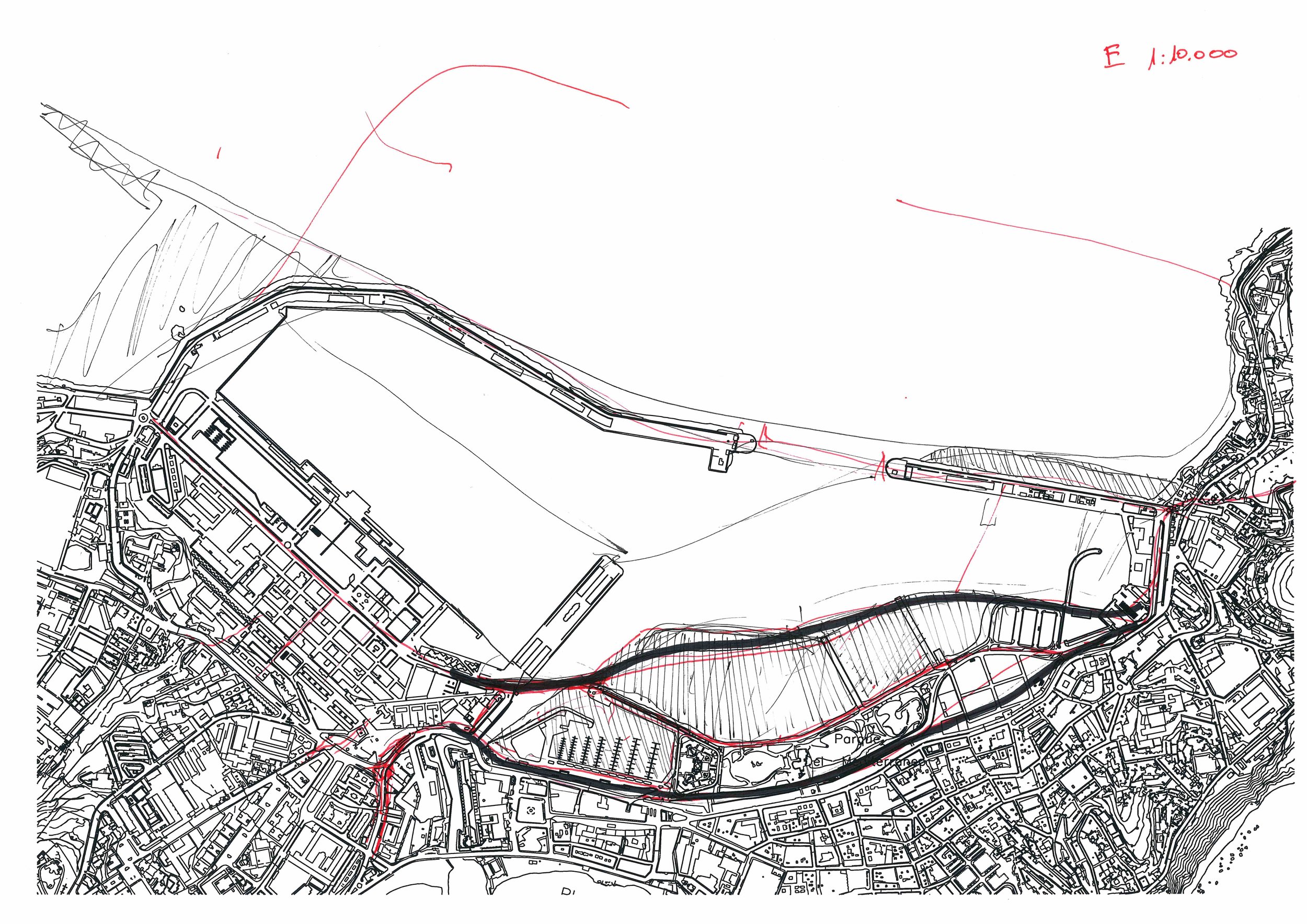 We thought what could be the next three connections, the one of the tender, the second one to Muelle Cañonero Dato and the last between