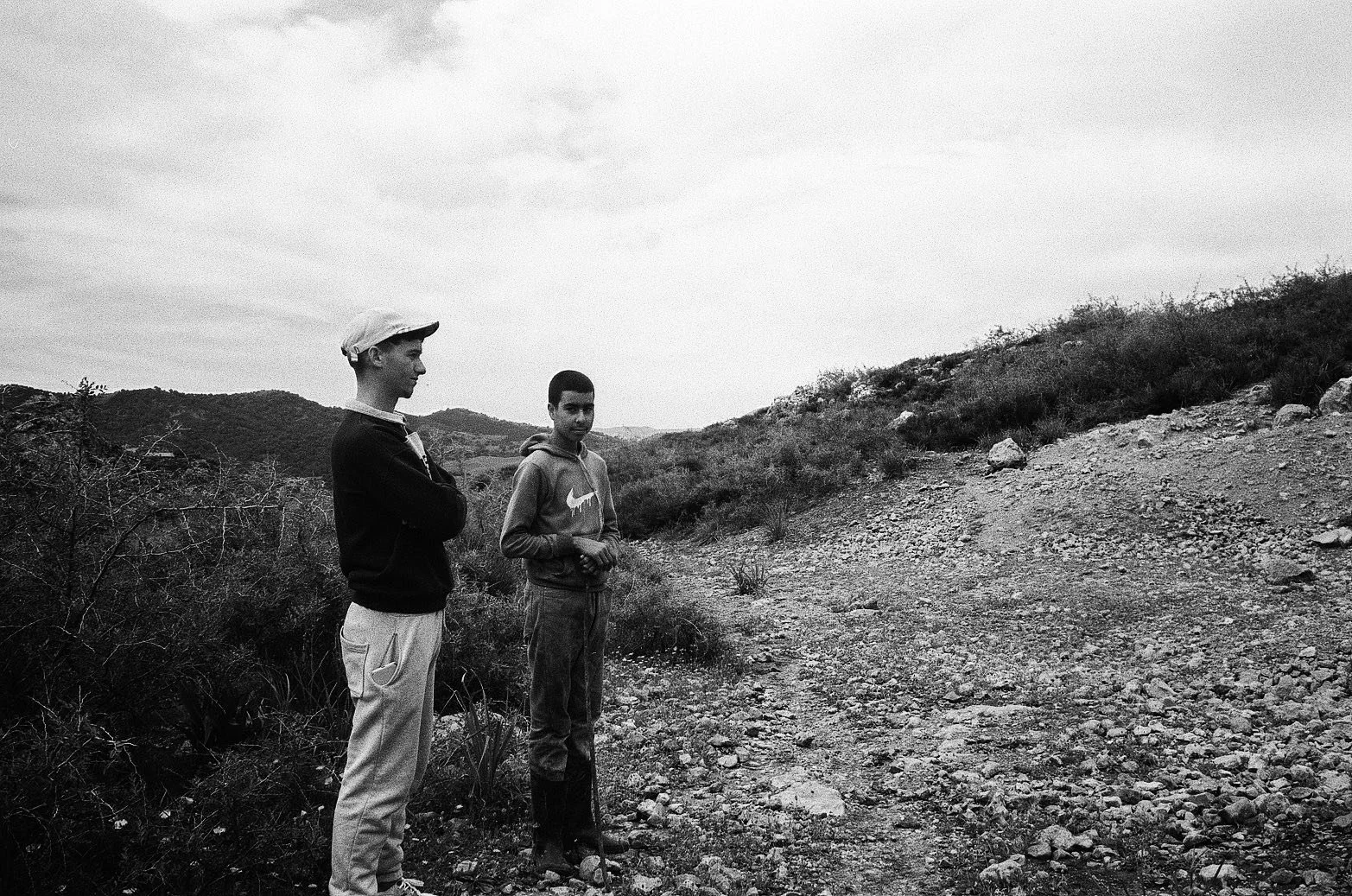 The whistlers, Imad and his cousin Ahmed