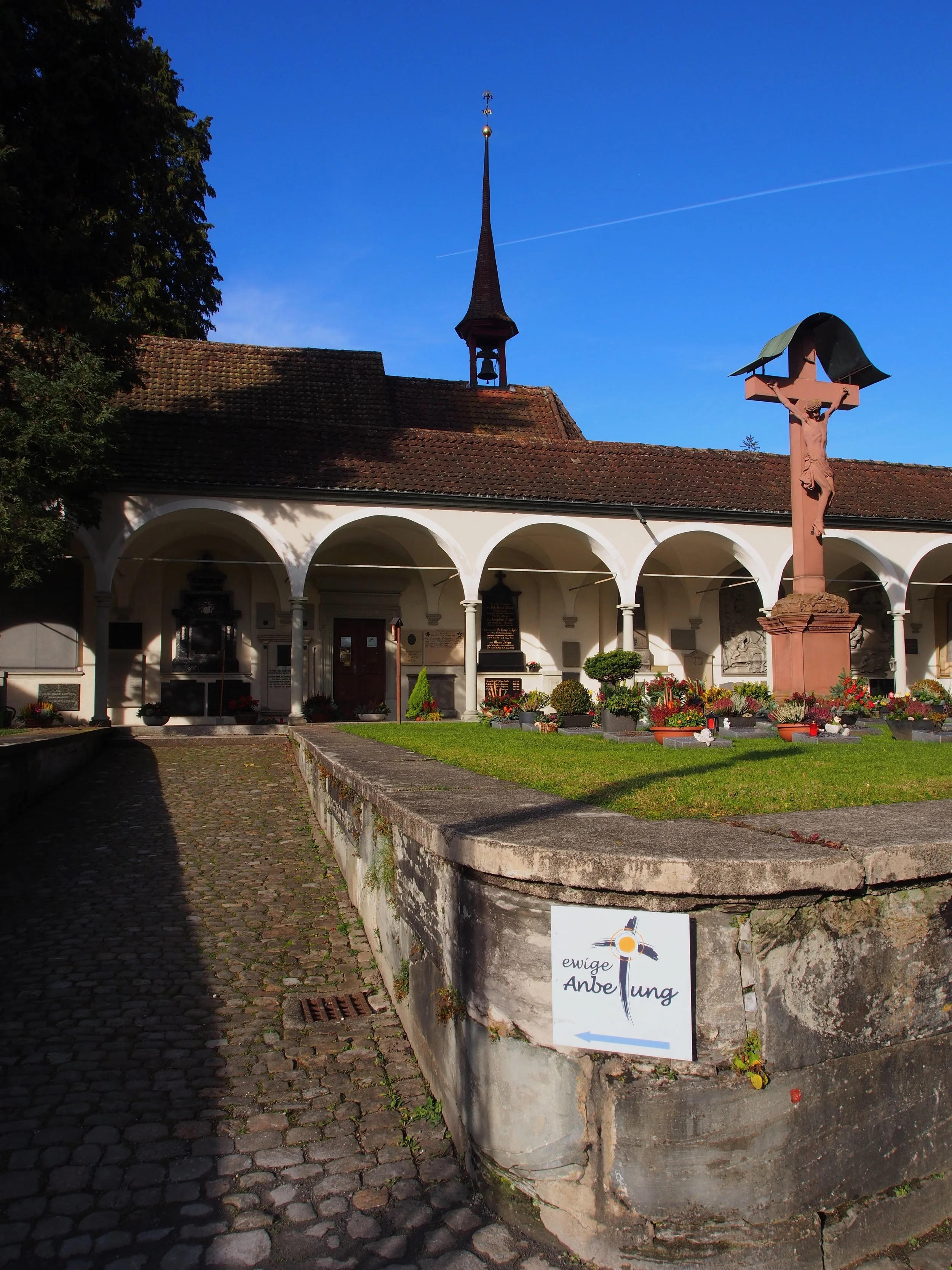 Zugang zur Leonhardskapelle
