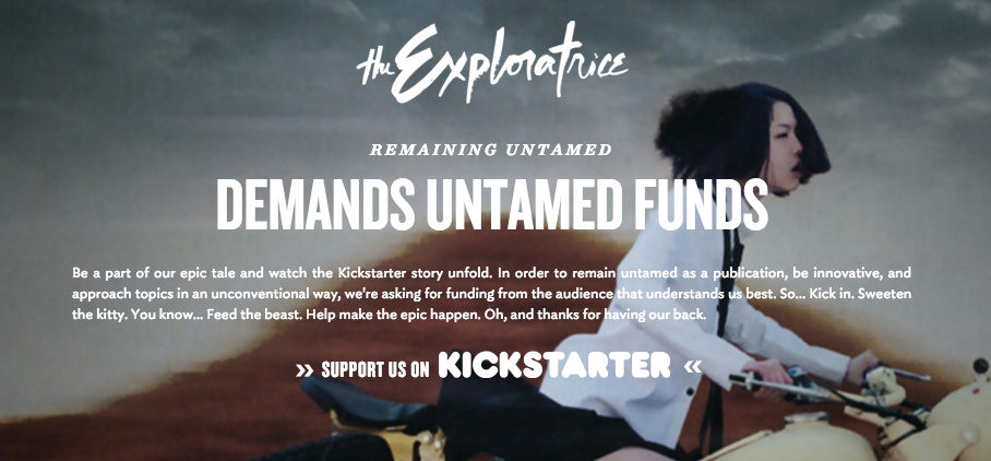 The Exploratrice Digital Magazine