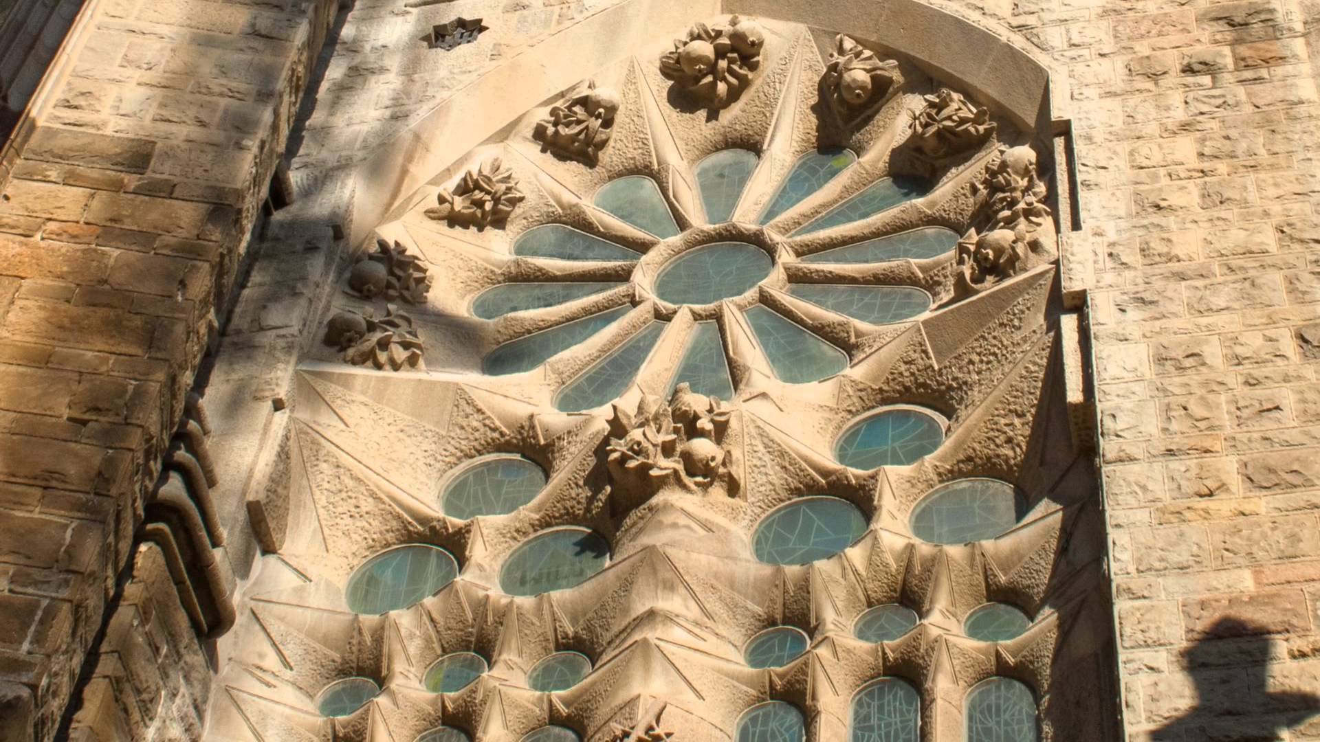 Gaudí, Sagrada Família, detalhe, Barcelona