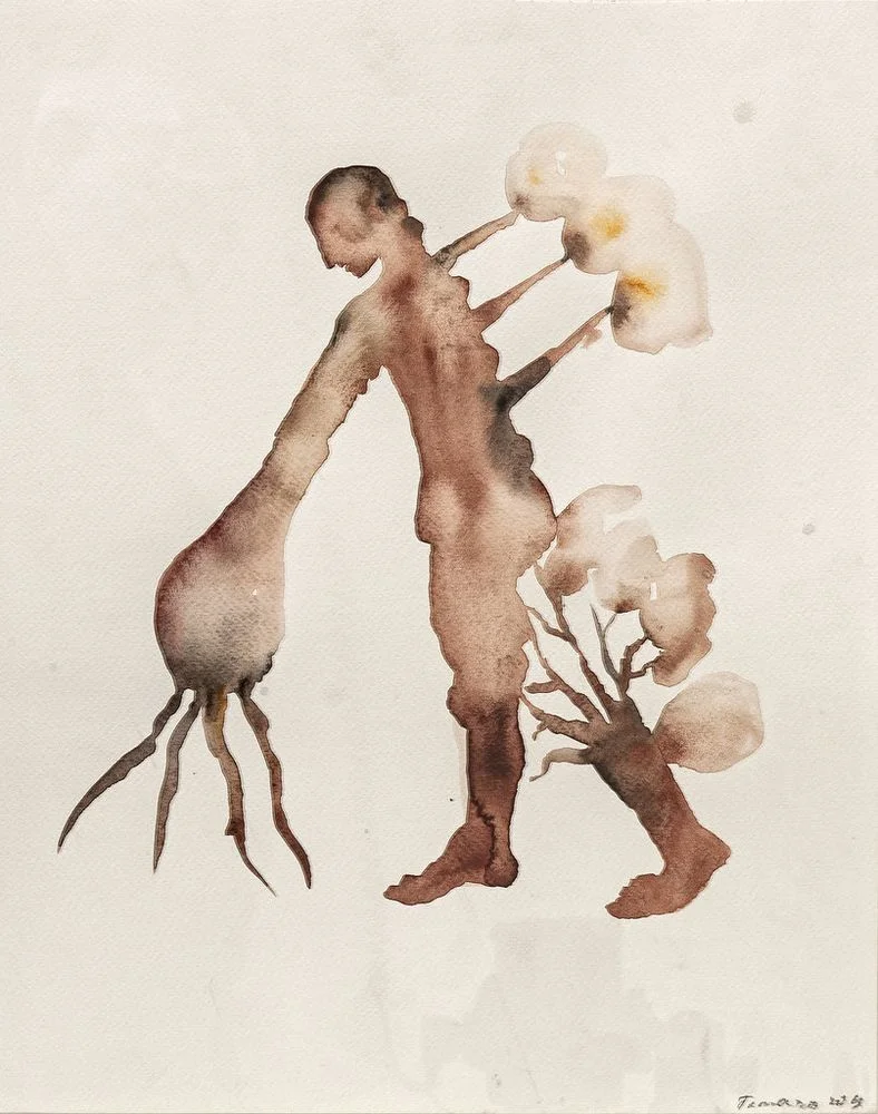 Tamara Kvesitadze, Sem Título, 2013, aquarela, 40 x 31,5