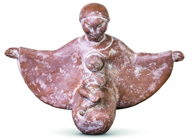 Victor Brecheret, Virgem Oriental (Madonina), 1925, escultura