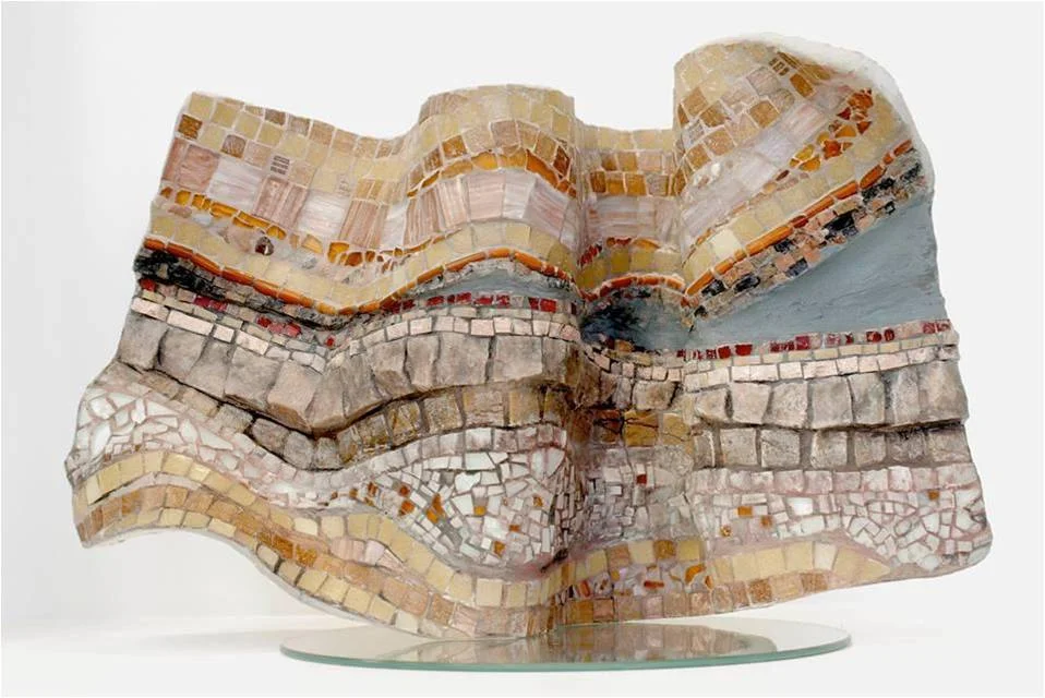 Moema Branquinho, Paisagem em Movimento, mosaico, 2014