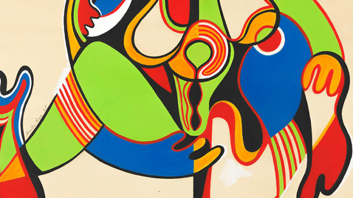 Teresinha Soares, Xifopagas uterinas, 1968, técnica mista