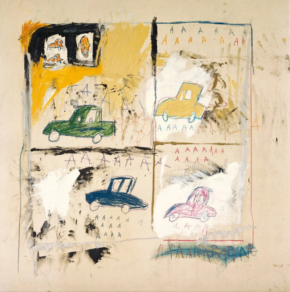 Jean-Michel Basquiat, Old cars, 1981