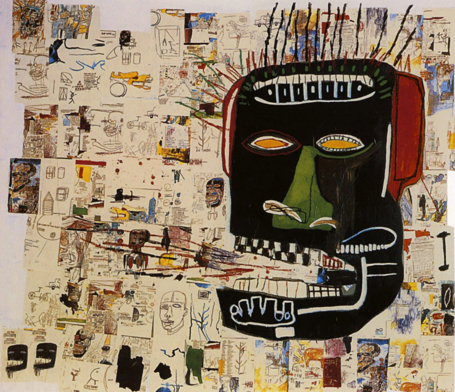 Jean-Michel Basquiat, Glenn, 1981
