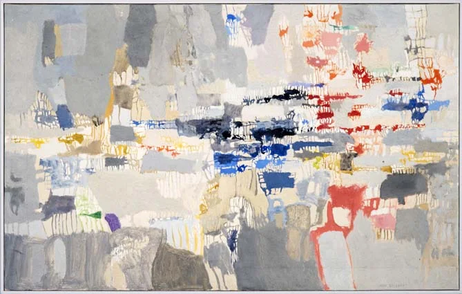 Ione Saldanha, Sem Título, óleo sobre tela, 50 x 80 cm