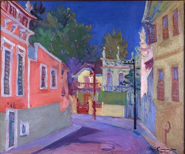 Sem título, Horizontes, Iberê Camargo, 1953, pintura
