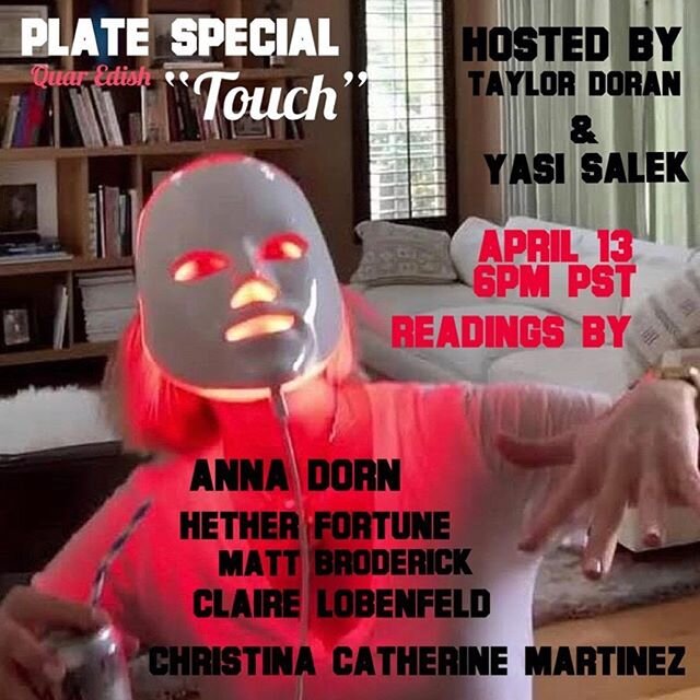 Check out this reading series hosted by MTVM alum @yasisalek and featuring alums @hetherfortune &amp; @notmydayoff&mdash;Zoom link forthcoming on Yasi&rsquo;s profile ✨