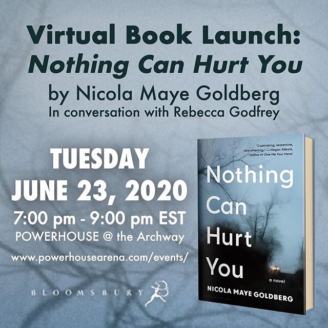 Congratulations to MTVM IV alum @nicolamayeg on the launch of her new novel NOTHING CAN HURT YOU! Tune in tomorrow @powerhousearena 💫