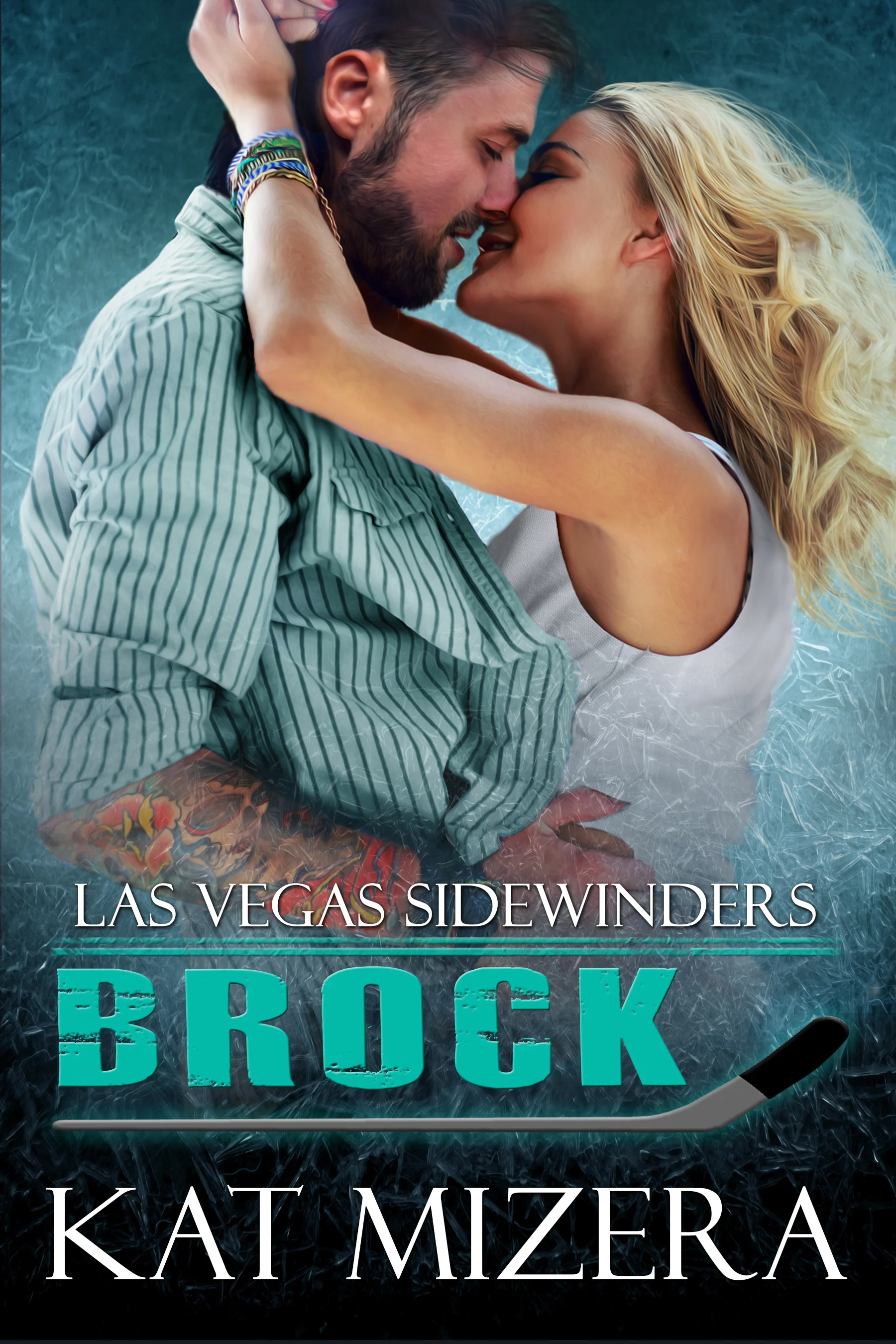 Brock Lassiter has it all: good looks, good health, and the best job in the world. As a defenseman for the Las Vegas Sidewinders hockey team, he’s the luckiest bastard on earth. If only he could stop getting in trouble. One more screw-up and the team won’t renew his contract. He needs to clean up his act, but he's not interested in a ball and chain—even if it comes in the form of the woman he’s been fantasizing about for years. Hollywood starlet Ashleigh Hunter is living the dream with a role on one of the hottest shows on television. Her life would be complete if only she could adopt the sweet orphan girl she’s fallen in love with, but a single 25-year-old woman who spends the majority of her time in the spotlight may not be able to get custody. When Brock and Ashleigh find themselves accidentally married, they balk. There’s no denying the chemistry between them, but a marriage of convenience? Who does that anymore? Apparently, they do—and it’s not what either of them are expecting. Amazon → Nook → Kobo → Books ADD TO YOUR GoodReads TBR → FOLLOW Kat on Bookbub **Brock is a STANDALONE hockey romance, part of the Sidewinders Series*