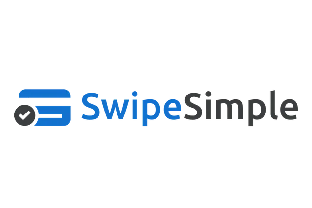 SwipeSimple logo with a checkmark icon