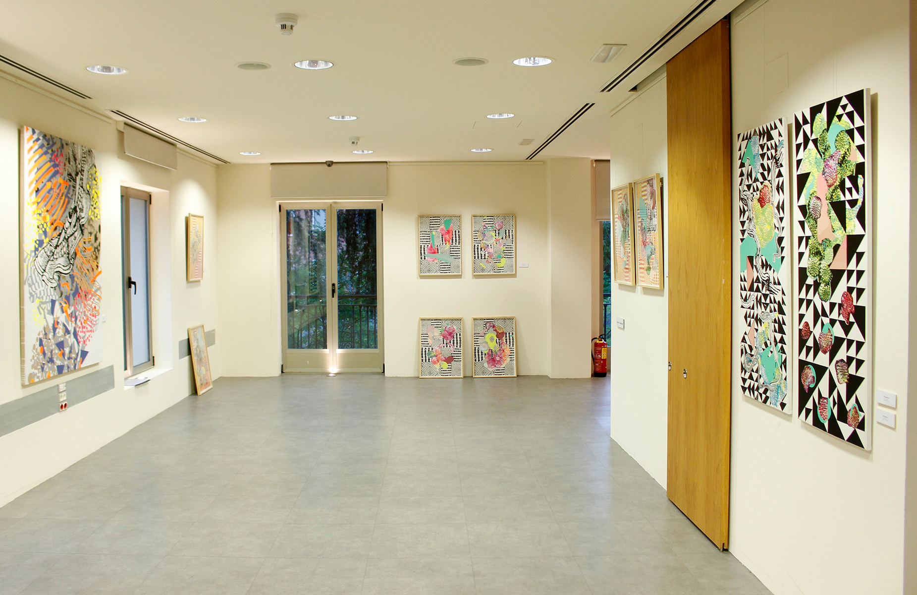  Imaginar paisajes, Fundación Pons. Vista de sala 