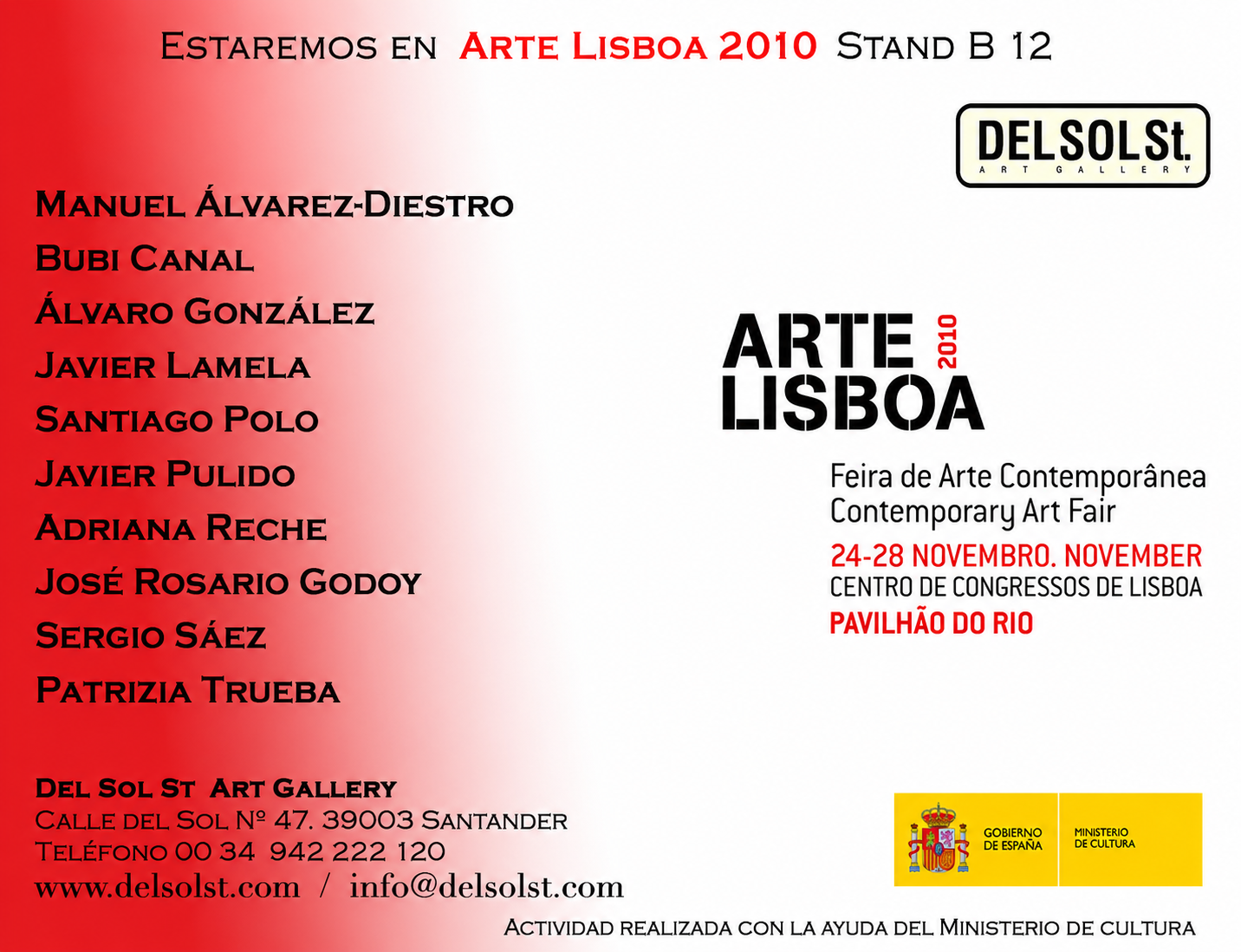  Arte Lisboa 2010. Galería Del Sol St. 