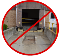 Use a dock lift, not a loading dock