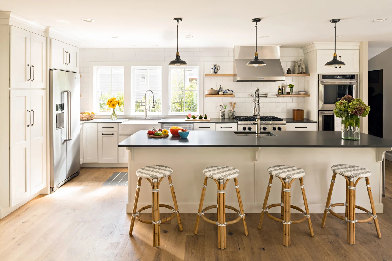 Kitchen after renovation/addition