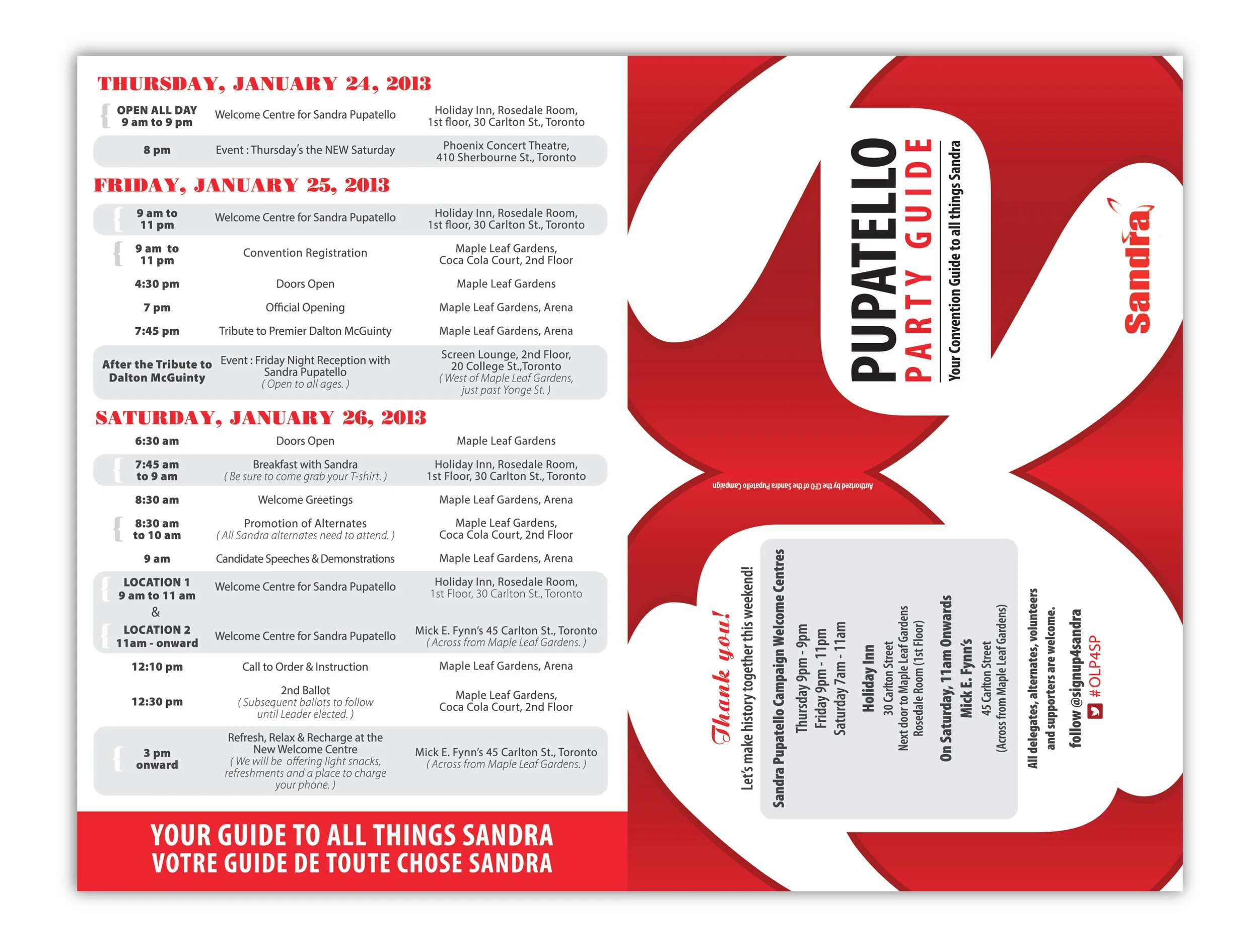 BREAKFAST WITH SANDRA - FOLIO 13