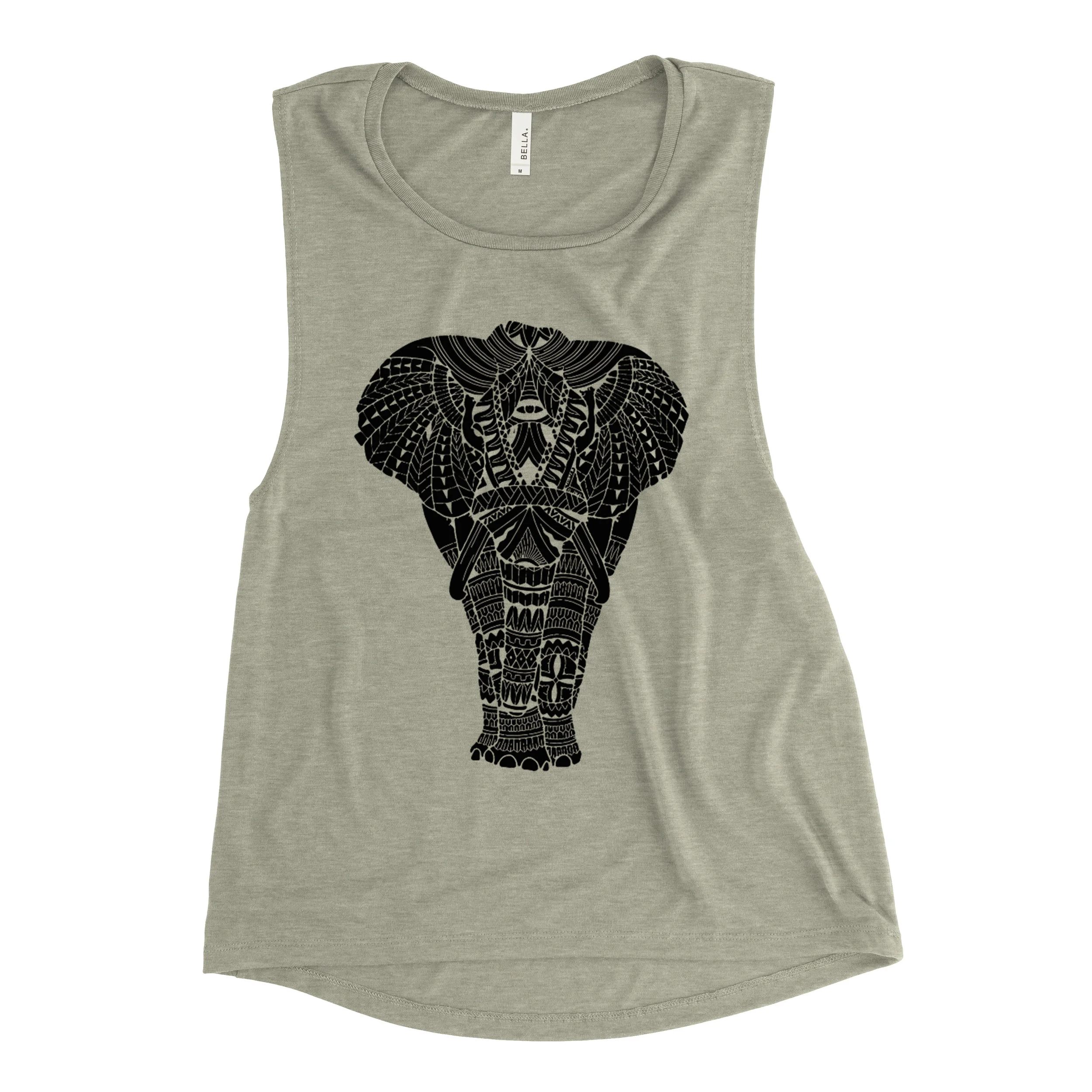 Flowy Heather Stone Muscle Tank Black Elephant.jpg