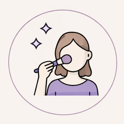 Atención personalizada uno a uno en estudio de maquillaje Barcelona