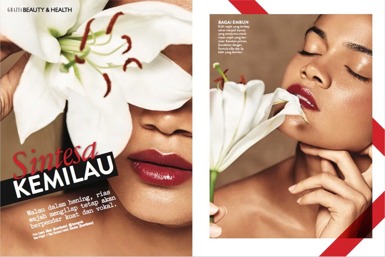 Glow Barcelona | Silence editorial Grazia_ID Spread 1