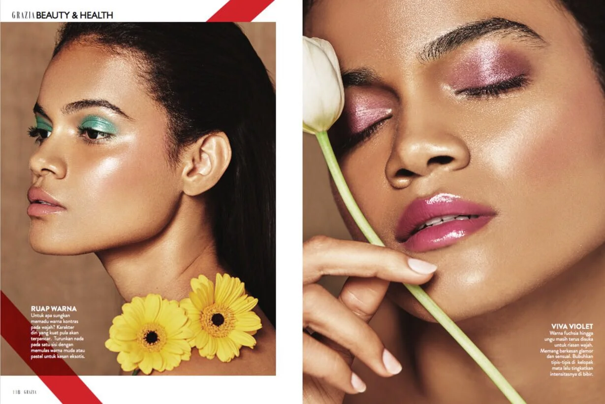 Glow Barcelona | Silence editorial Grazia_ID Spread 2