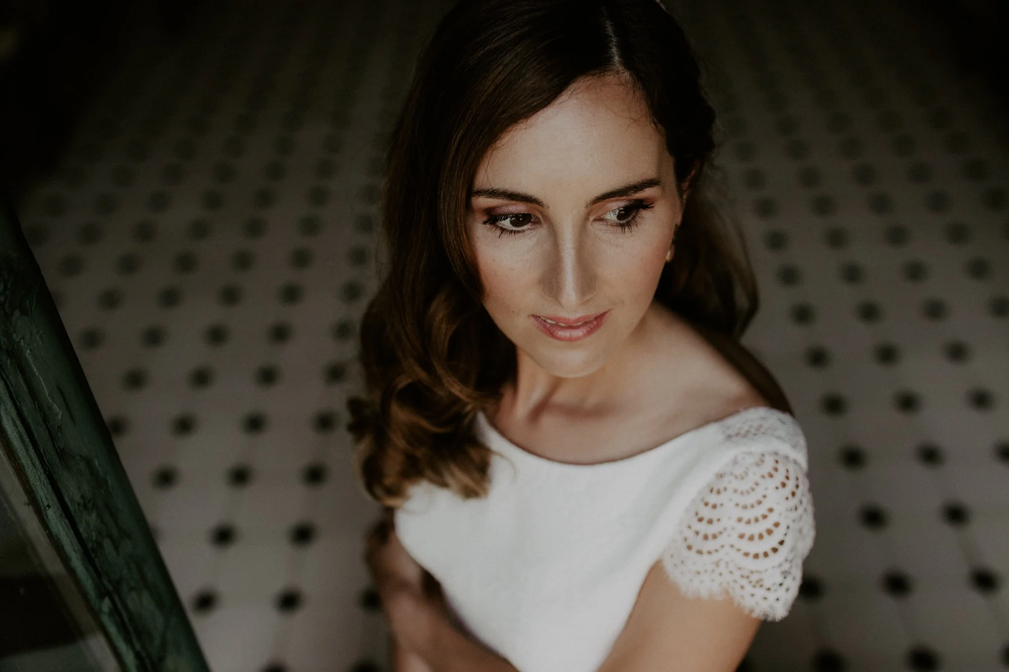 Elegant Bridal Portrait Barcelona