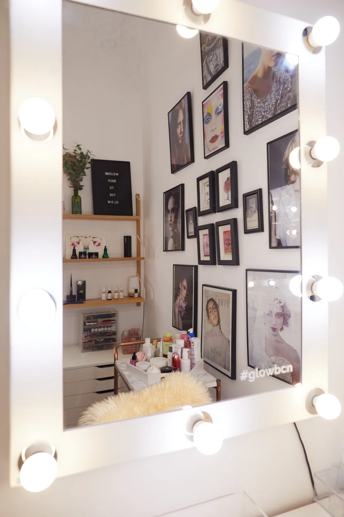 Espacio de trabajo maquillaje Barcelona