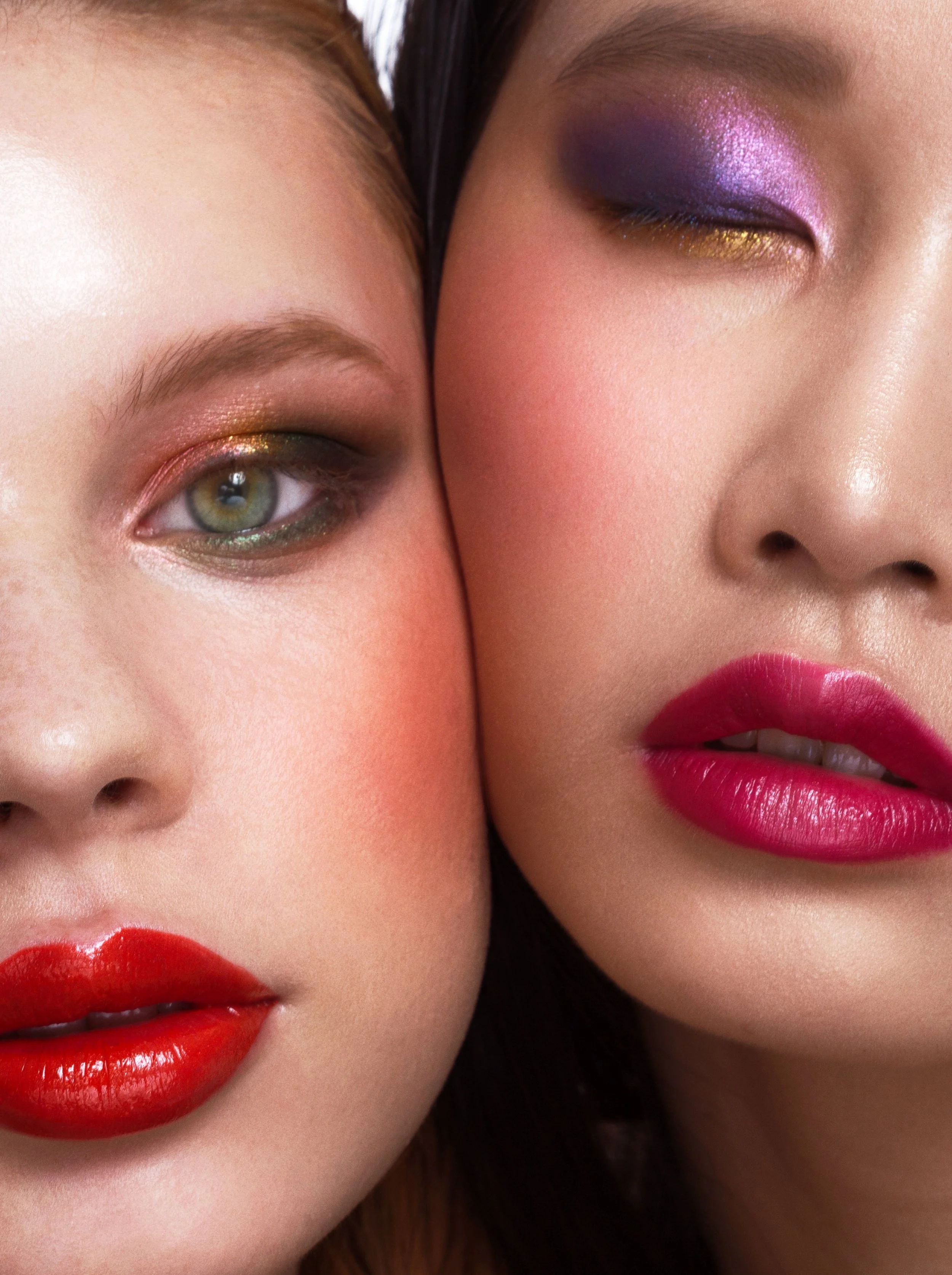 The Mesmerizing Eyes makeup course in Barcelona by Glow by Laura — learn professional eyeshadow blending and structure techniques for an elegant, defined look.