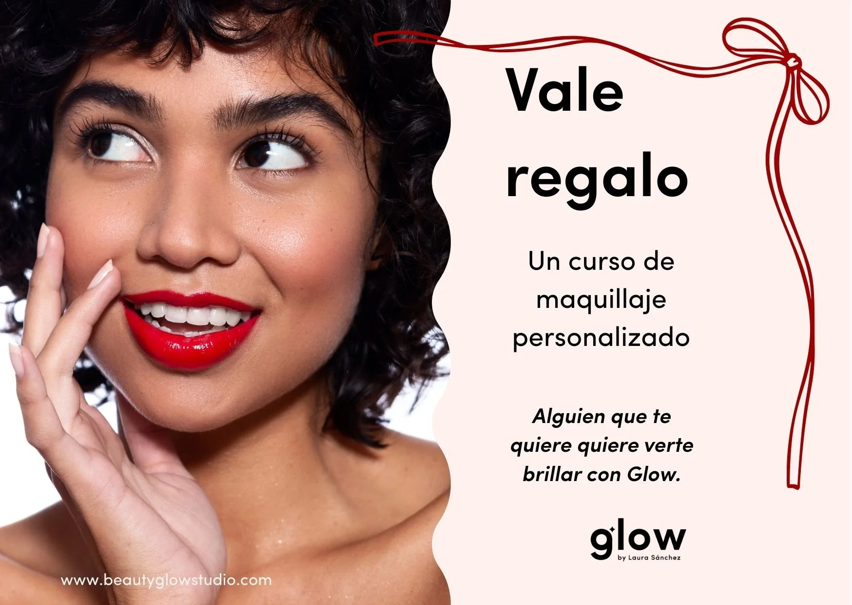 ale regalo Glow para una clase de maquillaje personalizada