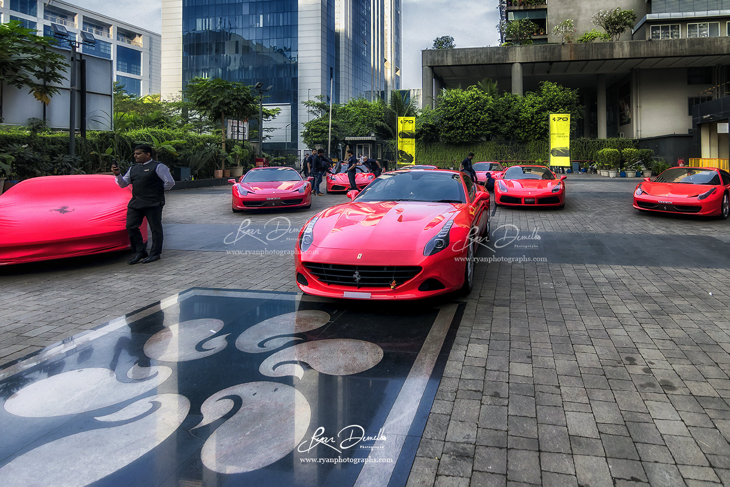 Ferrari 70th Anniversary Rally, Mumbai