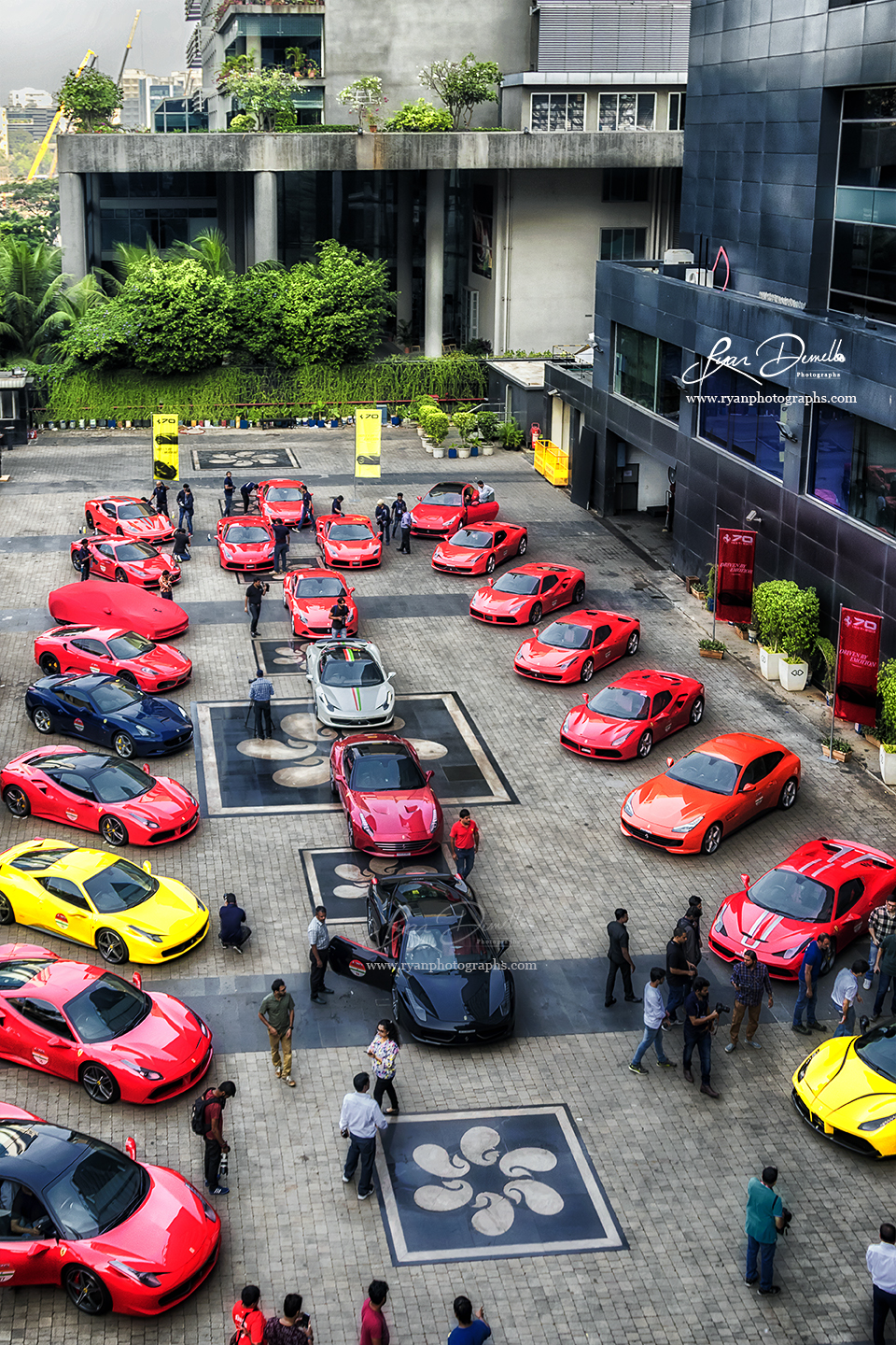 Ferrari 70th Anniversary Rally, Mumbai
