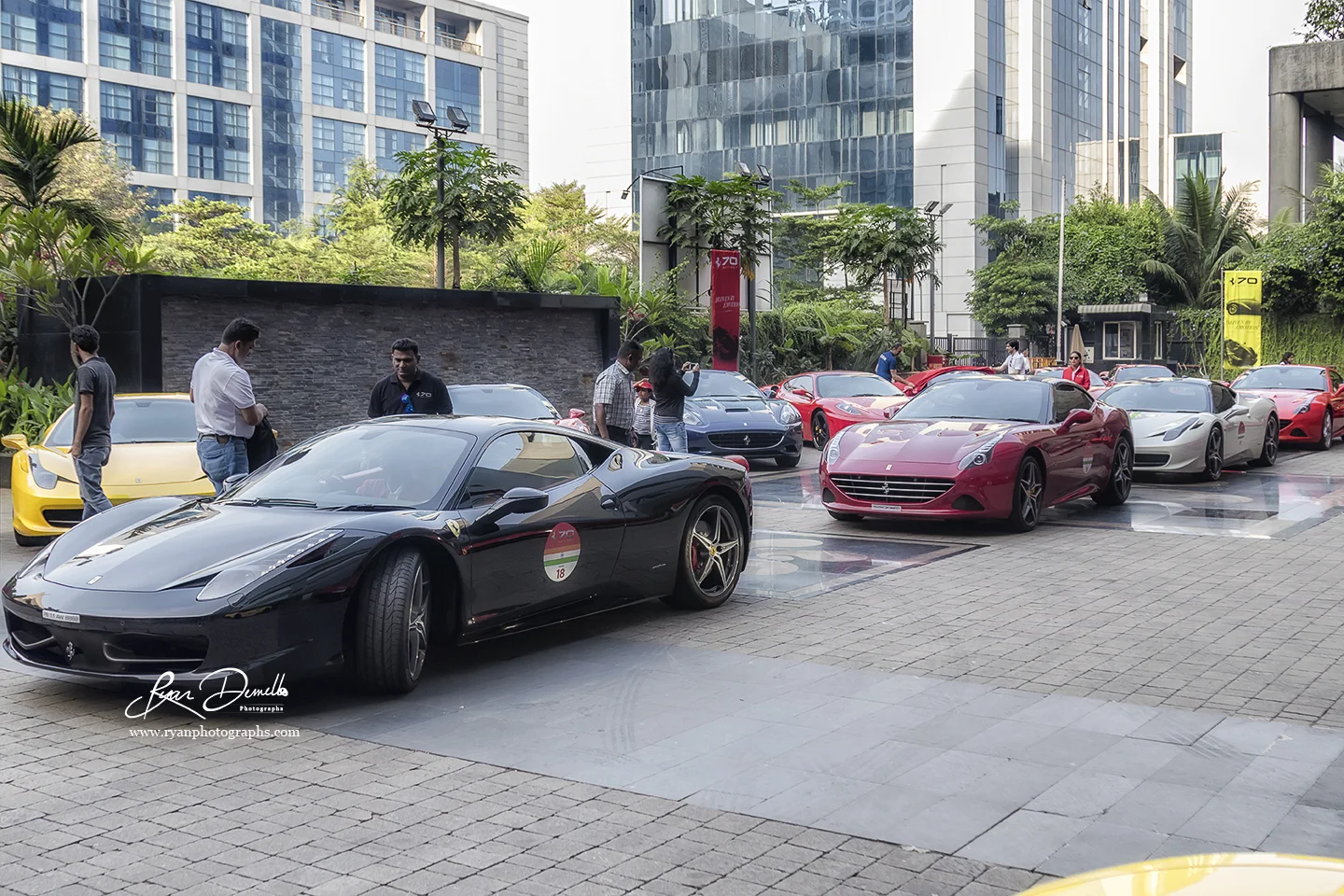 Ferrari 70th Anniversary Rally, Mumbai