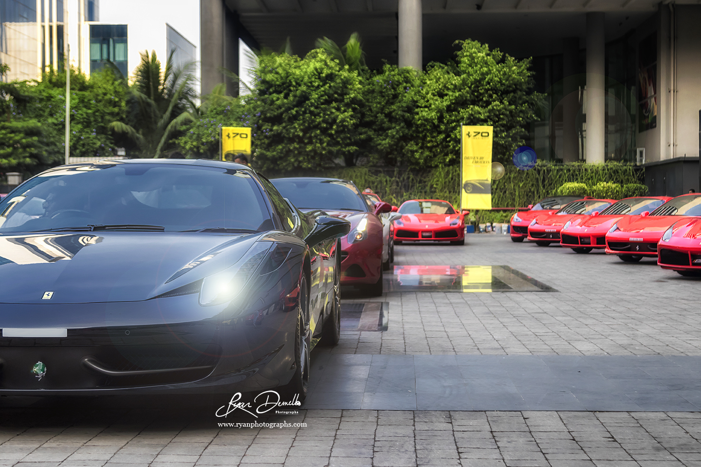 Ferrari 70th Anniversary Rally, Mumbai