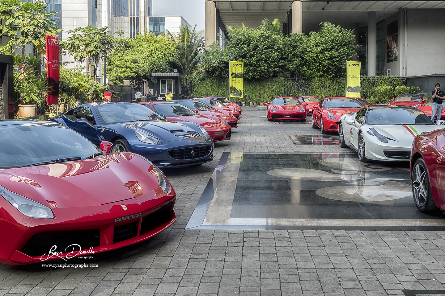 Ferrari 70th Anniversary Rally, Mumbai