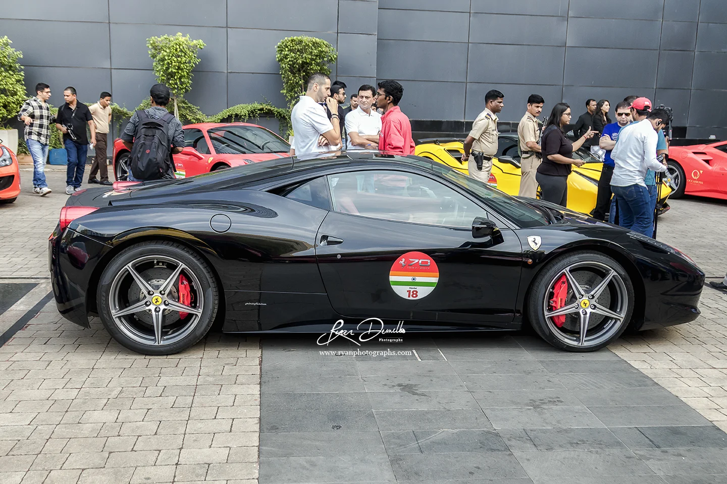 Ferrari 70th Anniversary Rally, Mumbai