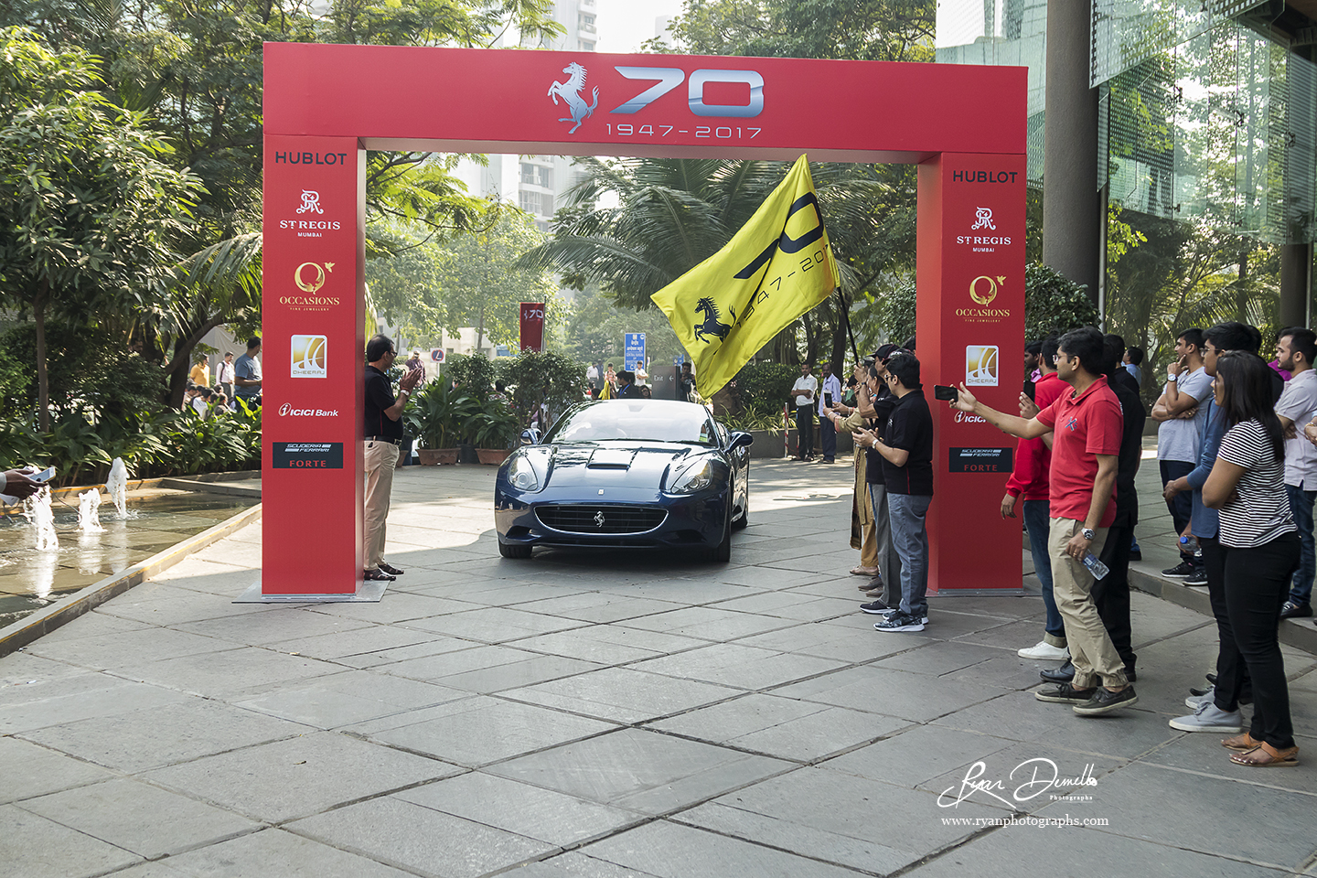 Ferrari 70th Anniversary Rally, Mumbai