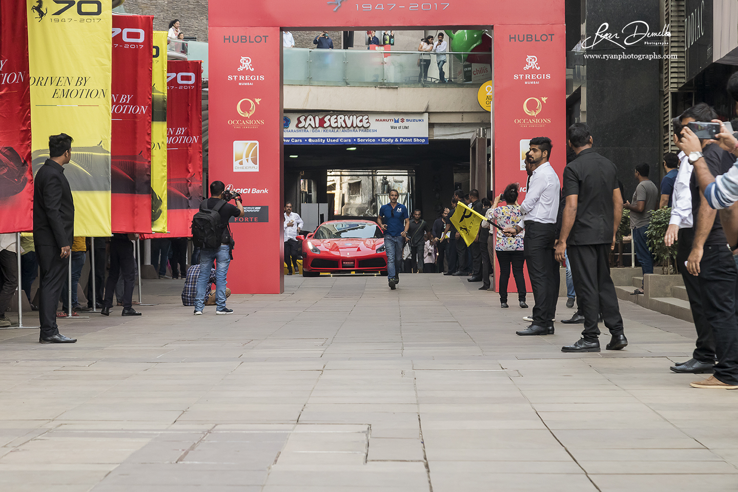 Ferrari 70th Anniversary Rally, Mumbai