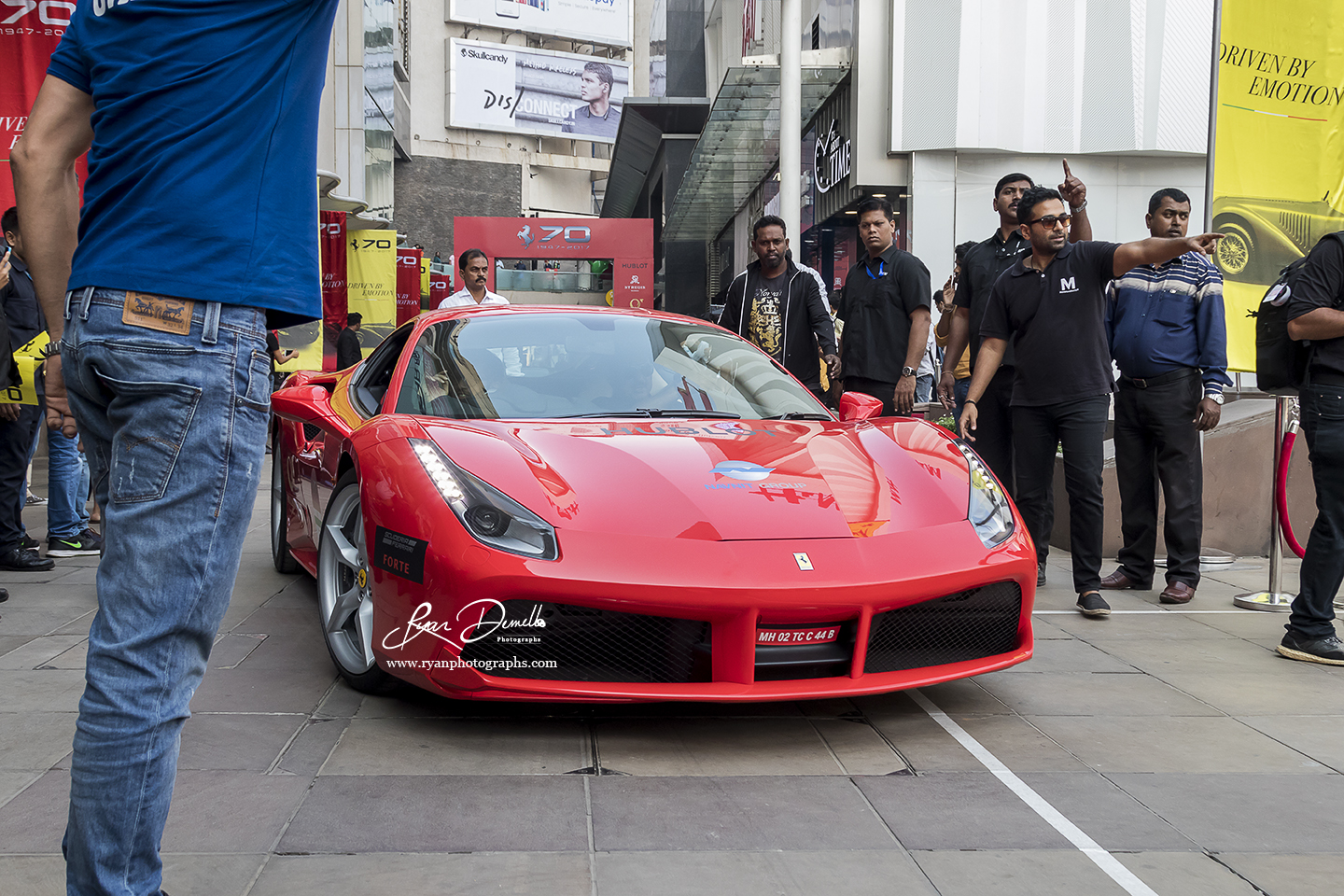 Ferrari 70th Anniversary Rally, Mumbai